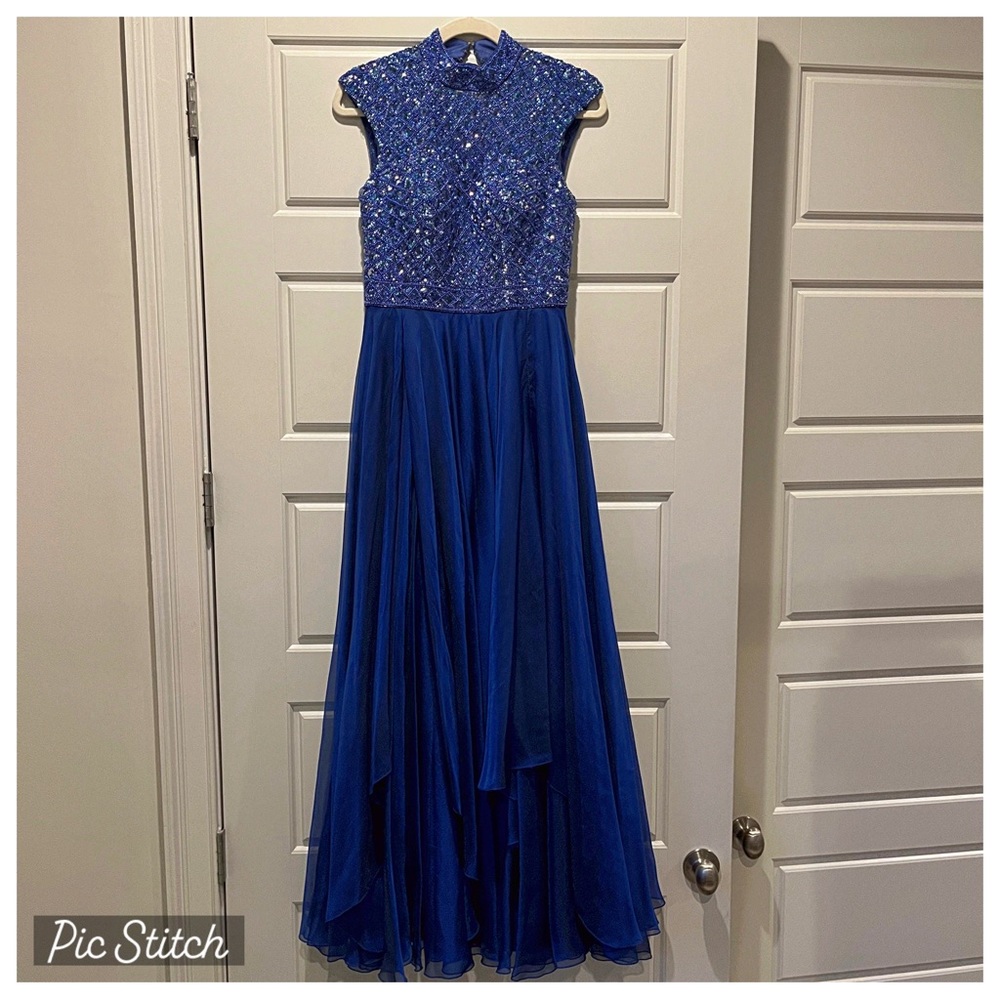 Sherri Hill Royal Blue Dress